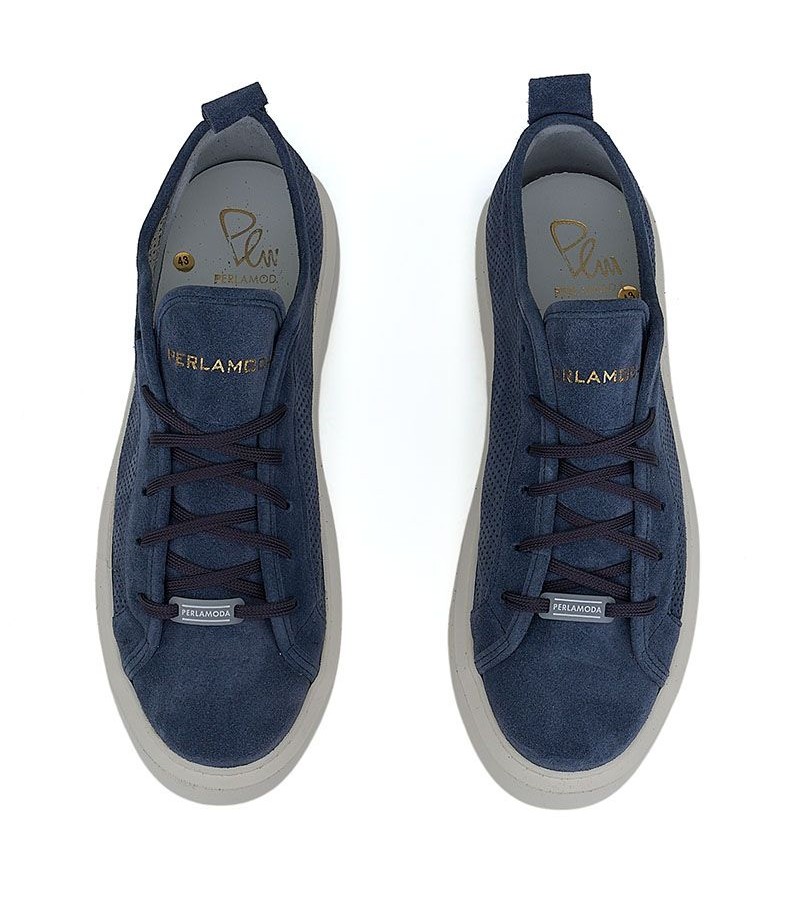 Per La Moda - 7101 Navy Suede